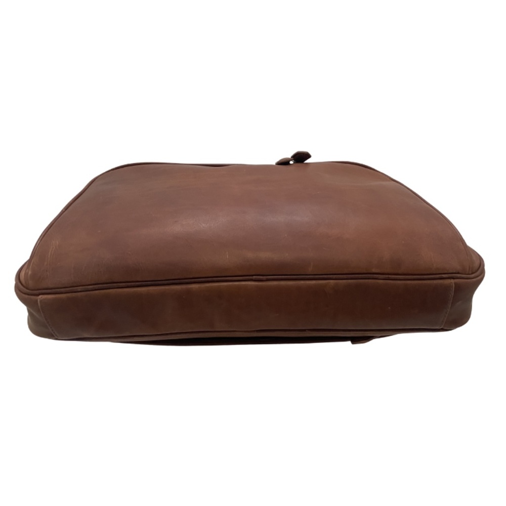 Johnston & Murphy Rhodes Briefcase. Tan Full Grain Leather - Picture 6 of 14